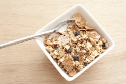 wheat and granola cereal
