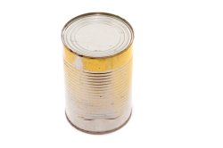 Unlabelled can of food