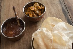 Side dishes for an Indian curry