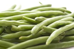 fresh green string beans