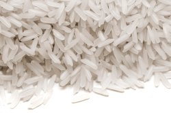 Long-grain white rice