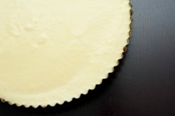 Plain baked cheesecake