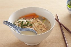 Bowl of Asian noodle soup